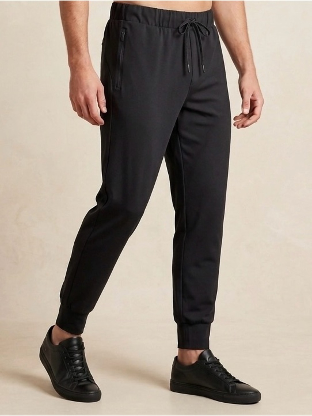 Spyder Black Athletic Jogger Pants